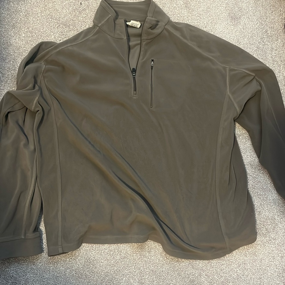 L.L Bean Mens Quarter Zip - L-XL
